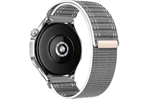 XMUXI Pasek 22 mm, kompatybilny z Huawei Watch GT5 / GT4 / GT3 / GT2 46 mm, pasek materiałowy do zegarka GT5 Pro / GT4 Pro / GT3 Pro / GT 2e / Watch 4 / 3 / 2, nylonowy pasek do zegarka