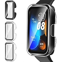 3x Hard Case Mit Displayschutz Für Honor Band 10 - 9H Panzerglas Stoßfest