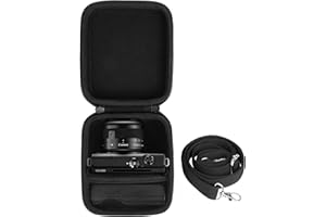 co2CREA twarde etui podróżne twarde etui do Canon Camera, czarne, etui do Canon EOS M200, czarny, pokrowiec do Canon EOS M200