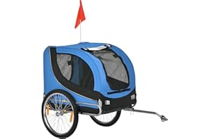 ‎PAWHUT PawHut Dog Trailer Bicycle Trailer 130 x 73 x 90 cm