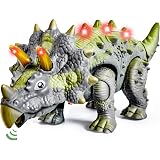 Nuovo Dinosauro Telecomandato per Bambini, Giocattolo Realistico di Grandi Dimensioni con Suoni, Spruzzi e Occhi Luminosi Nuovo Dinosauro Telecomandato per Bambini, Giocattolo Realistico di Grandi Dimensioni con Suoni, Spruzzi e Occhi Luminosi
