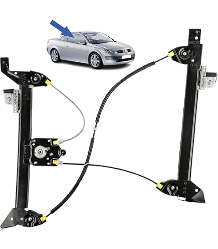 Kit Lève-vitre Twowinds Compatible Renault Mégane 2 (2002-2009) - Porte Avant Droite - 8200075938