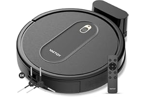 Vactidy Nimble T6 Robot Vacuum Cleaner, 1500Pa Strong Suction,Automatic Self-Charging Robotic Vacuums,WiFi/Alexa/App Remote Control Robot hoover,Quiet Super-Thin,for Pet Hair Hard Floor Cleaner Carpet