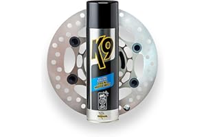 Bardahl K9 - Pulitore Superiore Freni Moto-Bici, Elimina i Rumori di Frenata, Sgrassatore per Dischi Freno e Frizione di Moto e Bici, Rimuove Grasso, Olio, Polvere e Sporco, 500 ml