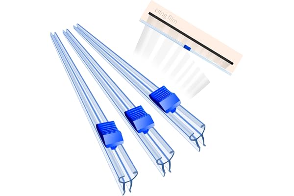 Plastfoliedispenser, skjutskärare, folieskärare, aluminiumfoliedispenser, foliedispenser – 4 stycken 33 cm/38 cm foliedispenser, kan monteras på en plastfoliedispenser, aluminiumfoliedispenser