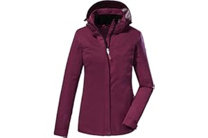 Killtec Damen Kos 133 Wmn Jckt Funktionsjacke/Outdoorjacke mit abzippbarer Kapuze