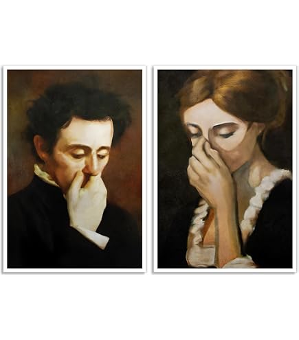 Quadro Umoristico Monna Lisa Per Bagno – Tela 20x30 Cm, Stampa Vintage Senza Cornice, Idea Regalo Divertente E Originale