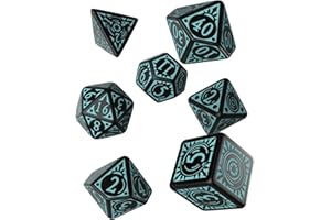 Q WORKSHOP Pathfinder Iron Gods Dice Set (7 Stk.)