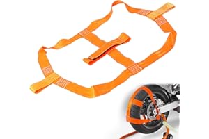 LEIKURVO Sangles de transport de voiture : sangles de serrage de 48 mm,Sangle de sécurité orange,Sangle d'arrimage automatique pour moto,Sécurité de transport,Boucles d'arrimage PWK,Accessoires de remorque