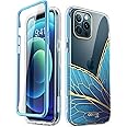 i-Blason Cosmo Series Slim Full-Body Protective Case for 6.7-Inch iPhone 12 Pro Max (2020 Release), Butterfly
