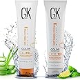 Global Keratin GK Hair Moisturizing Shampoo & Conditioner 100ml Sets For Colour Danni Secchi Crespi Ricci Solfato di Parabene