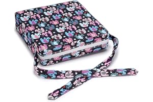 BTSKY Baby Kleinkind Kind Kleinkind Demontierbar Einstellbare Waschbar Sitzerhöhung mit Gurten Esszimmerstuhl Stuhlpolster Stuhl Zunehmende Kissen Reise Lagerung (Elefant)