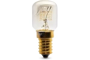 3 x PHILIPS 25w SES E14 Small Screw Cap Pygmy Lamps >300 Degree C Microwave / Oven Rated Light Bulbs Pack