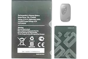 Aousavo TBL-71A2000 - Batteria di ricambio compatibile con router WLAN, Hotspot M5250, M5350, TL-TR761, TL-TR861 M7200 M7300