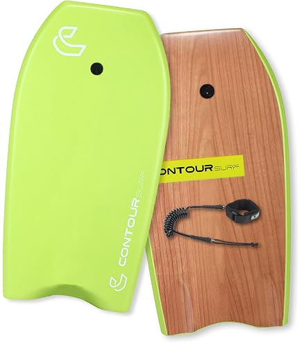 Bodyboard Gonflable Airmate M 40, PVC Drop Stitch 102x51 Cm, Gonflable à 10 Psi, Pour Adultes 45-75 Kg, Avec Pompe Haute Pression Et Leash