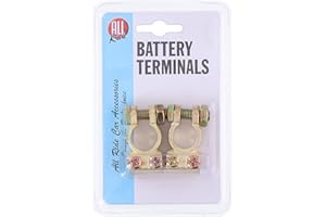 All Ride Batterieklemmen Set 2 Stück - Batteriepolklemmen - 12.5MM Innendurchmesser - Kabel bis zu 100MM² - Kupfer