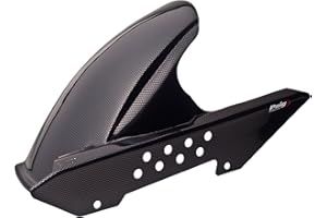 Puig guardabarros trasero - KAWASAKI Z750 2007-2012, color sàƒ ­mil de carbono