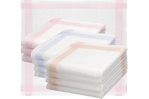 Betz 12er Damen Stoff Taschentücher Set Selma Größe ca. 28x28 cm 100% Baumwolle