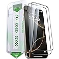 UGREEN iPhone 16 Pro Screen Protector 6.3''【Innovative Auto Installation】【9H+ Unbreakable Protection】1:1 Full Coverage Tempered Glass Screen Protector Case Friendly HD Clear Phone Screen (2 Pack)
