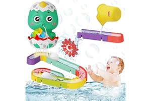 Gemtte Zabawka do kąpieli dla dzieci w wieku od 2, 3, 4, 5, 6 lat, zabawka do kąpieli, zabawka dla dzieci, zabawka do wanny dla dzieci z przyssawkami, prezent dla dziewcząt i chłopców