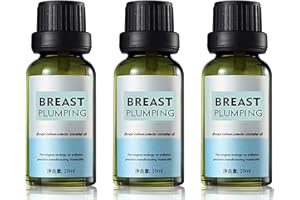 Gokame Herbal Bust Up Essential Oil 2021, Breast Enhancement Cream,Natural Bust Up Essential Oil,Breast Plumping Essential Oil,Enlargement Lifting Bust Serum Oil Anti-Sagging for Woman (3pcs)