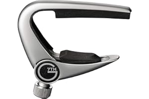 G7th Newport Capo Parcial 5 Cuerdas Plata - Ligero con Control de Tensión Ajustable - Perfecto para Guitarra Acústica y Eléctrica, Excelencia Diseñada en el Reino Unido