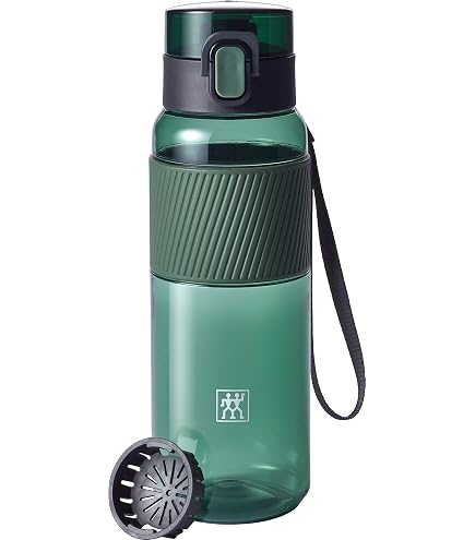 720°DGREE Gourde 1L UberBottle + Tamis à Fruit - Sans BPA, Anti-Fuite, Idéale Sport Et Voyage