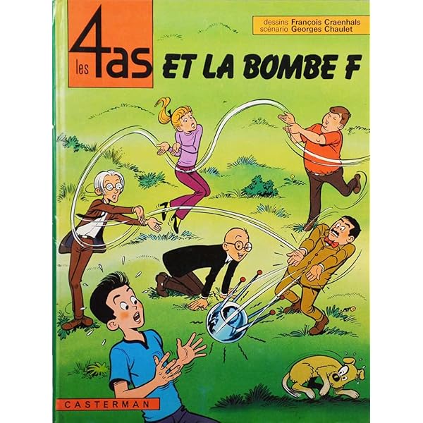 BD Les 4 As et le Couroucou - Casterman, bon état! Ed 1984 (D'occasion