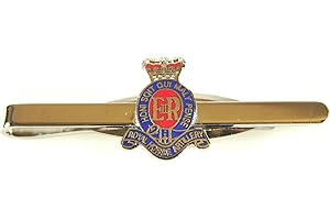 BRIGADE UK RHA Royal Horse Artillery Deluxe UK made Gold plated Classic Tie Bar/Slide