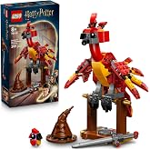 LEGO Harry Potter Fawkes: Dumbledore&rsquo;un Anka Kuşu 76448-8 Yaş &Uuml;zeri Kız ve Erkek &Ccedil;ocuklar i&ccedil;in Kavrayıcı Pen&ccedil;eleri Olan Harek