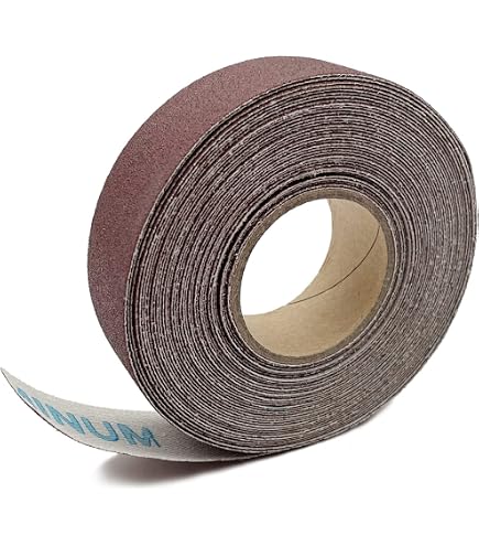 Rouleau Abrasif KLINGSPOR KL 361 JF - Grain 120 - Dimensions 40x25000 Mm - Support Toile - Pour Ponceuse à Bande