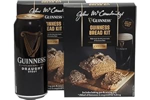 MCLAUGHLIN'S IRISH SHOP Guinness Brot Backmischung Set und 1 Dose Guinness Bier