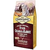 Carnilove Carnilove Fre Chicken & Rabbit Gourmand Dehydrated Cat Food 400 g - Pack of 19 x 21 g - Total: 400 g
