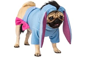 RUBIES Rubie's Disney: Winnie the Pooh Pet Costume, Eeyore, Large