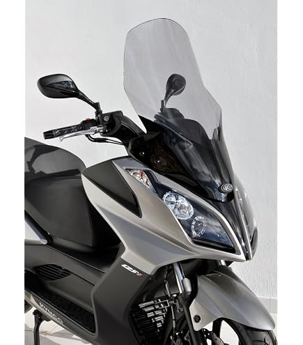 Parabrezza Sportivo Ermax Fume' Per Scooter Yamaha Majesty 125 (2001-2012) - Cupolino, Deflettore Antivento