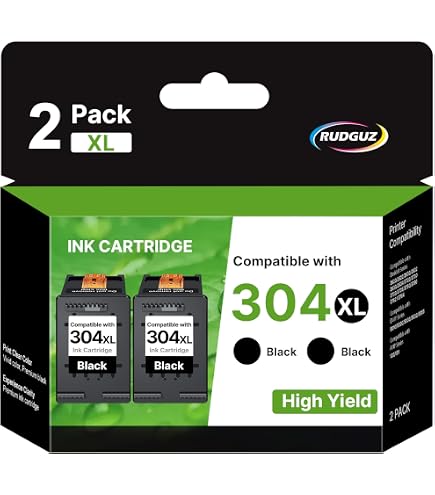 KNOWINK 304 XL Druckerpatronen Multipack – Kompatibel Mit HP DeskJet & Envy, Schwarz & Farbe, 2er-Pack