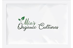 Live Organic RAW MILK KEFIR Grains - Grass-Fed Cow's MILK Kefir Grains Organically Grown By Mia's Organic Cultures®