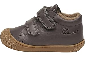 Naturino Chaussures Premiers Pas en Cuir doublés en Laine, Anthracite 22