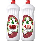 Fairy Temiz & Ferah Sıvı Bulaşık Deterjanı 650 ml Nar Kokulu 2li paket