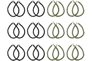 DRCHOER Trouser Twists Military Boot Bands: 24pcs Twisters for Army Trousers Elastic Boot Straps Green & Black (Green & Black)