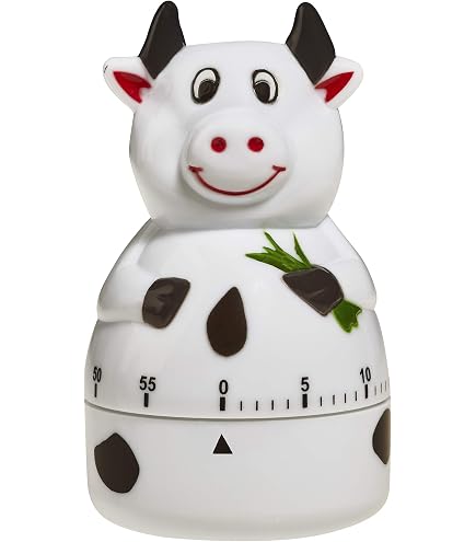 Timer da cucina conico meccanico orologio countdown 60 minuti contaminuti