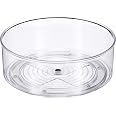 Plateau Tournant Transparent IDesign Linus - 28,6 Cm - Organisation Cuisine, Salle De Bain, Réfrigérateur