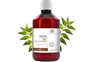 B.O.T COSMETIC & WELLNESS Organiczny olejek z miodli indyjskiej – 100% czysty i naturalny, do prac ogrodowych, pielęgnacji zwierząt i skóry – środek odstraszający owady, do leczenia trądziku i wielu innych – tłoczony na zimno