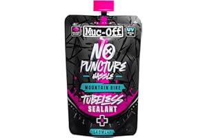MUC-OFF Muc Off Mastic Anti-crevaison sans Chambre à air pour VTT - 80 ML - Mastic de Pneu sans Chambre à air pour réparation de crevaison de vélo - Mastic Durable pour vélo de Montagne