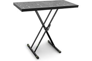 Gravity KSX 2 RD - Ensemble avec support de clavier X-Form double et bureau rapide