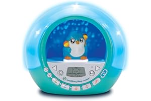 LEAPFROG LeapStory Sleep Trainer, 60+ Soothing Stories & Songs, Record Your Own Stories, Includes Mood Lights & Animations, 3 Animal Companions, Suitable for Children Ages 3, 4, 5+ Years, English Version