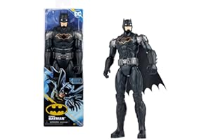 DC Comics Batman 30cm BATMAN Combat-Actionfigur, voll bewegliche Figuren mit 11 Bewegungspunkten, für spannendes Rollenspiel, Spielzeug für Jungen und Mädchen, ab 4 Jahren