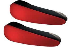 FH GROUP FH1051RED Flat Cloth Fabric Red Armrest Cover Semi-Universal Fit, One Pair