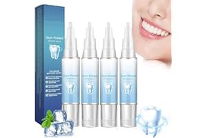 BISIENYA gum Shield Therapy Gel, Whitening Essence Pen, Deeply Cleans, Enhances Gum Health (4PCS)