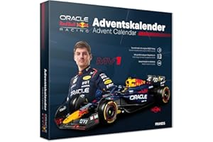 ‎FRANZIS FRANZIS 67245 - Oracle Red Bull Racing Adventskalender 2025 - Modellbausatz im Maßstab 1:43, inkl. Soundmodul und 52-seitigem Begleitbuch